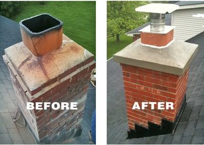 When we design and install a new chimney crown, we follow the best practices for a highly-functional and long-lasting crown.