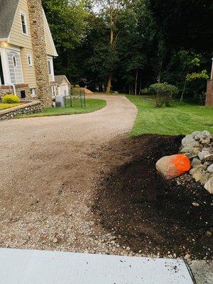 After Pic - Demolition, Tree Roots (under driveway removed)