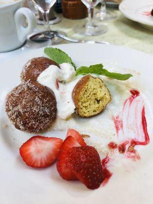 Pumpkin zeppole