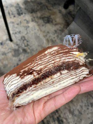 Tiramisu Mille cake