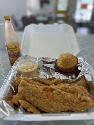 The Catfish Lunch Plate