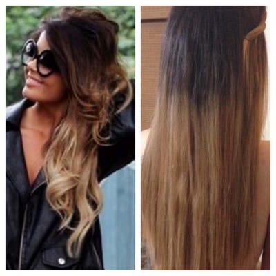 Left is what I asked for. The right is what I got. Waste of money and it destroyed my hair.