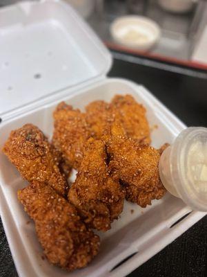 Soy garlic wings to go