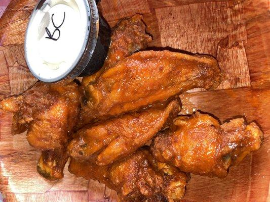 6 piece Buffalo Wings