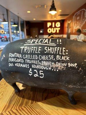 Had to get the Truffle Shuffle special after seeing it on their IG