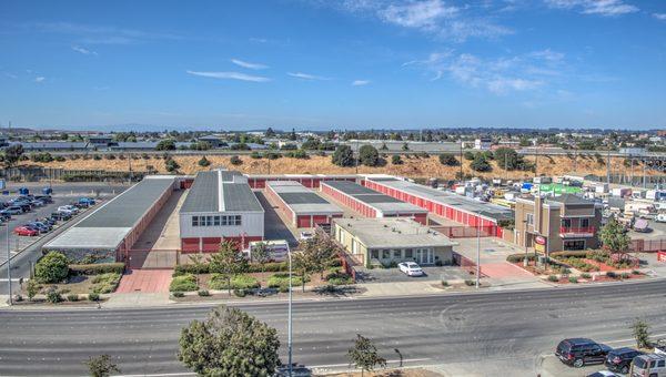 Drone photo of StoragePRO Self Storage of Richmond, CA