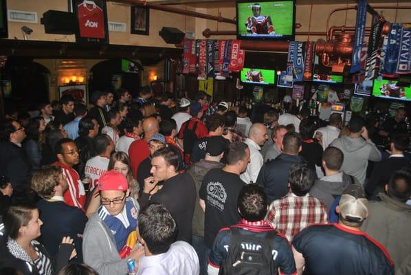 The Football Factory is home to the New York Red Bulls Supporters.