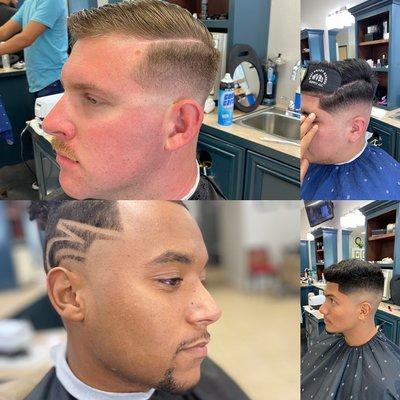 Clean and professional haircuts by professional barbers