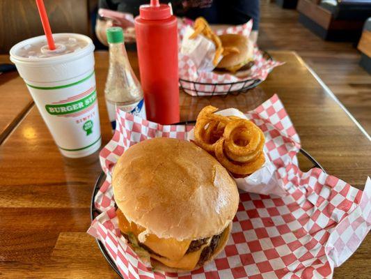 #2 Double Cheeseburger Combo