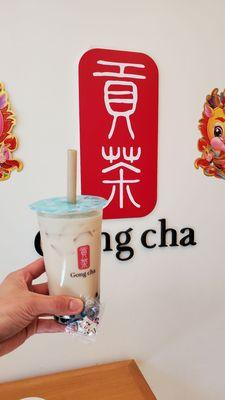 Oolong milk tea