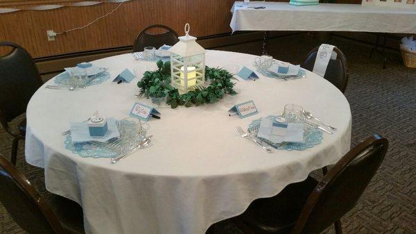 Bridal shower at our Banquet Hall the Falcons Nest