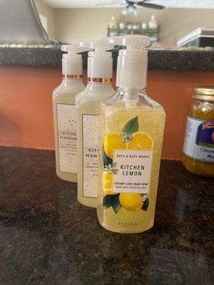 Got my kitchen hand soaps!