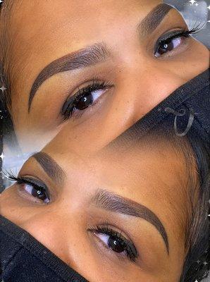 Ombre Powder Brows