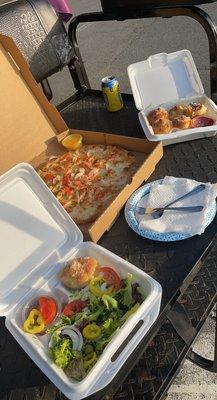 The best food ever!  We love to take ours to-go and enjoy it at the lake.