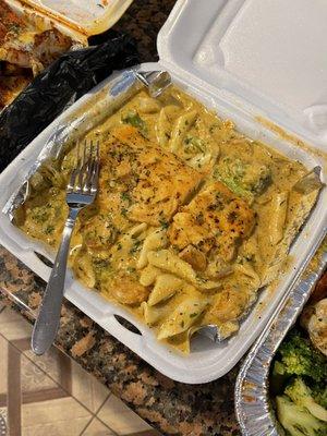 Shrimp Alfredo Cajun