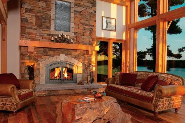 Tevis Home carries beautiful gas fireplaces that brighten the mood in any room!