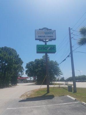 Faded street signage