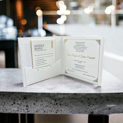 NYC, Let us help you create the wedding of your dreams. Our gorgeous invitations are handcrafted with care and attention to every detail.