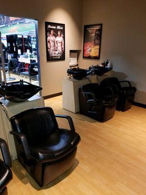 Massage shampoo chairs - This is where you can enjoy our signature MVP!