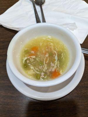 Egg flower soup