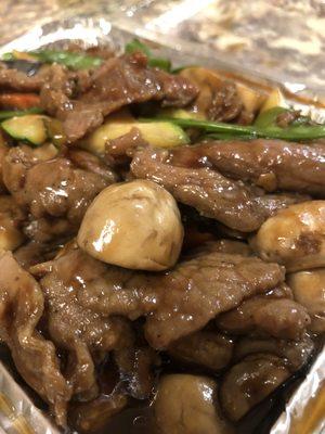 Beef with Mushrooms