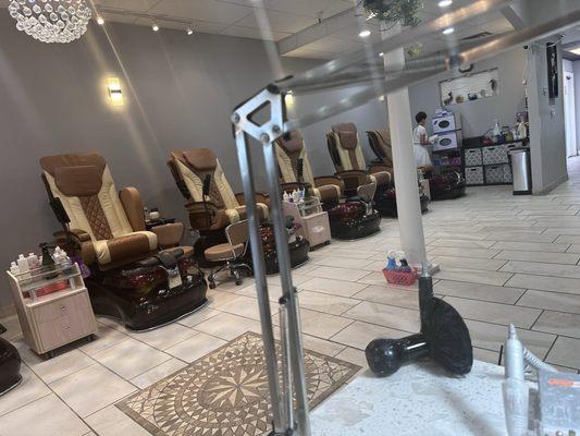 Pedicure chairs