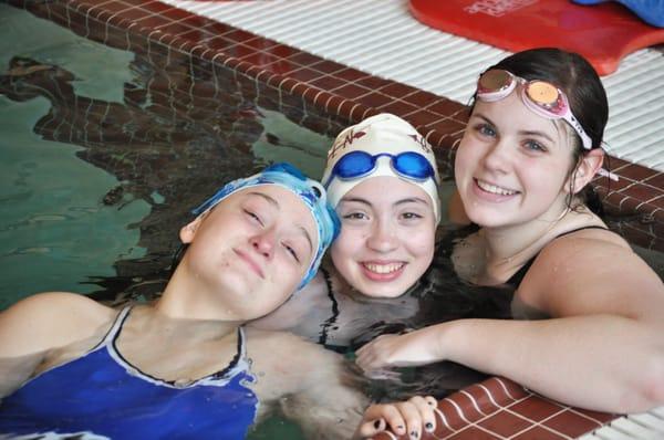 The Sherwood YMCA Dragon Swim Team is a competitive swim team that focus' on improving swim skills.