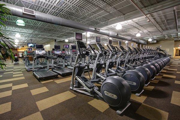 Wisconsin Athletic Club North Shore - Fitness Floor and Cardio Area