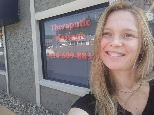 Your favorite Massage Therapist on Raytown Road!