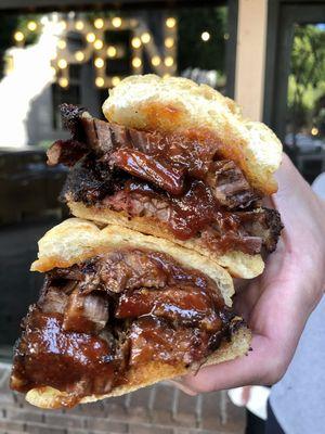 Brisket sandwich