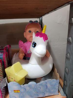 Baby doll with unicorn