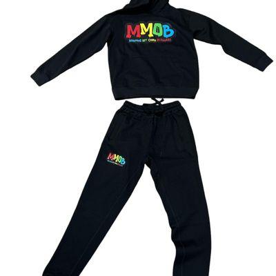 Adult and youth multi color joggers