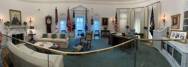 The Oval Office during Johnson's administration