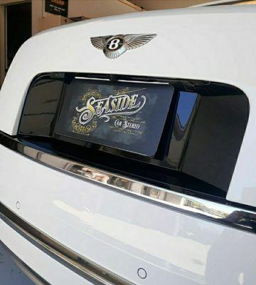 Rear laser diffuser from k40 in a 2020 Bentley Mulsanne