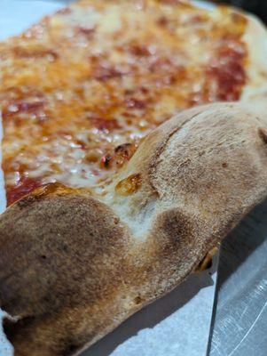 Cheese Pizza, thin crust, delicious