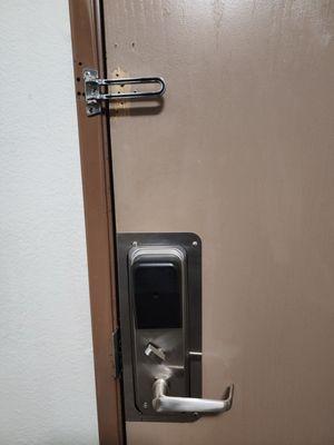 Door lock broken