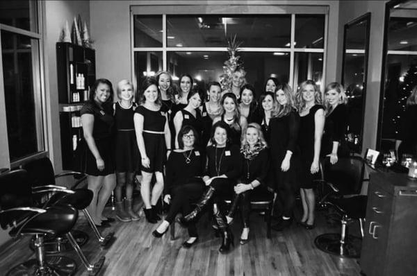 The Studio One staff at our "Winter Wonderland" event.