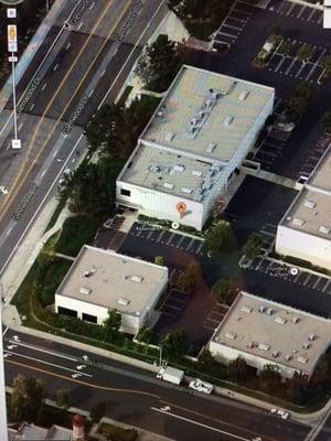 Overhead photo of the A.G. Assanti & Assoc., Law Building