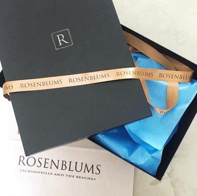 Unwrap incredible style. Shop #rosenblums!