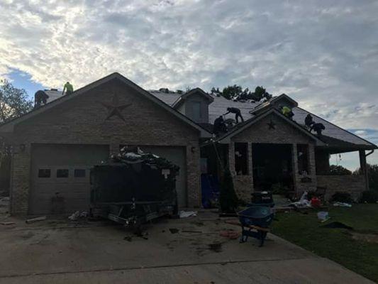 Roof replacement, Southside Indianapolis.