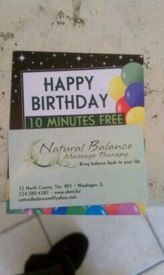 Mention your birthday and get 10 free minutes!