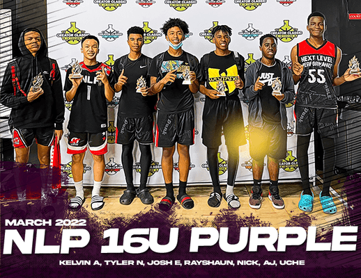 16u purple champs at the LAB in Carson