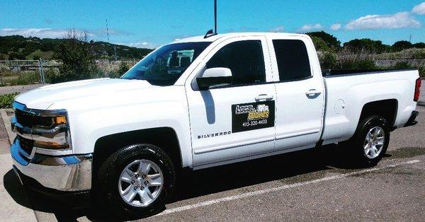 New pickup truck to help with any of your smaller moving needs. Give us a Call 4153204433.