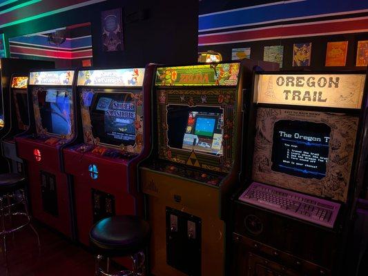 Custom game cabinets