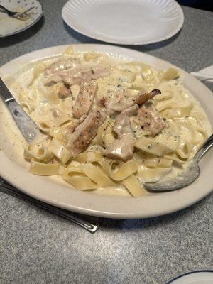 Fettuccini Alfredo with Chicken