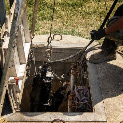 Sewer pump repair and replacements. Grinder pumps, dosing pumps and more.