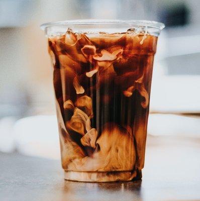 Iced coffee