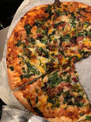 Rockefeller pizza