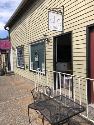 Front Door & Sign