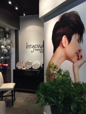 beyond beauty bar. call 248-477-6000 to schedule your makeup application appointment or waxing services